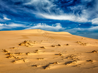 沙漠荒漠荒凉摄影图