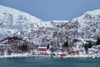 挪威Lofoten岛屿风景