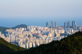 釜山韩国南城市景观