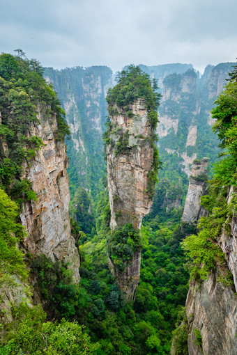 张家界旅游区摄影图片