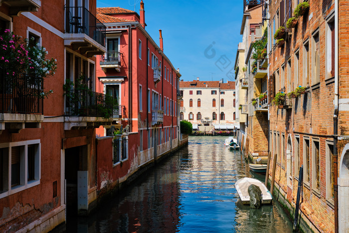 威尼斯意大利船运河