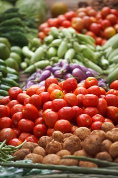 蔬菜市场摄影图片