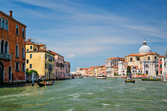 威尼斯运河意大利欧洲
