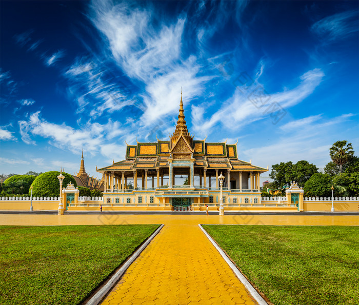 柬埔寨在金边皇家吸引力