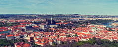 欧洲城市远眺摄影图片