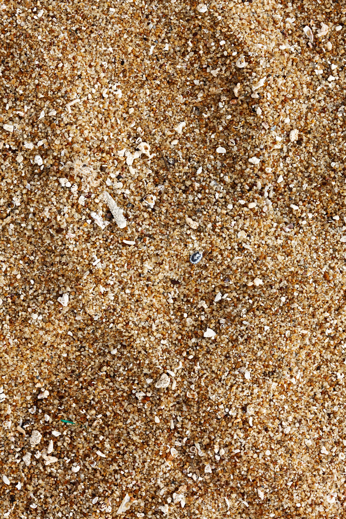 海滩上的沙子摄影图