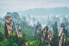 张家界旅行风景摄影图片