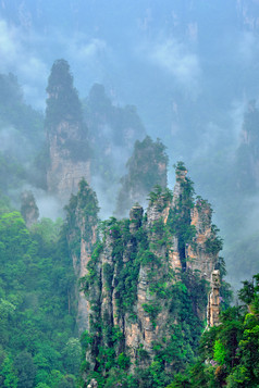 张家界风景山水摄影图片