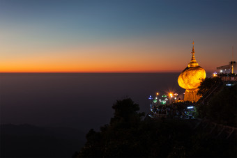 亚洲佛教寺庙缅甸