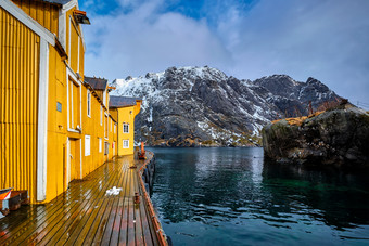 努斯峡湾挪威Lofoten<strong>钓鱼</strong>