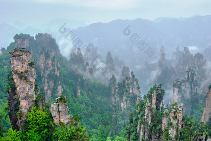 湖南张家界摄影图片