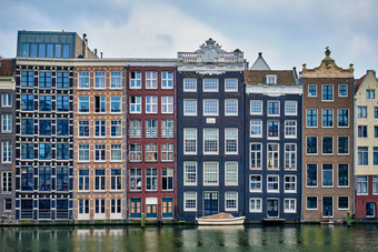 阿姆斯特丹荷兰<strong>房子</strong>船