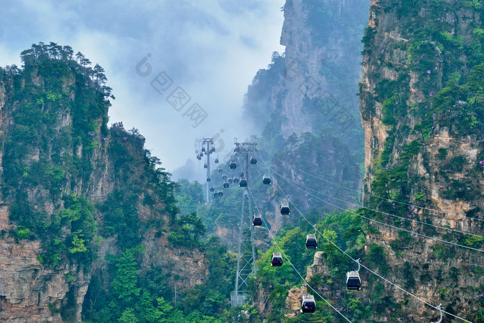 张家界旅游度假摄影图片