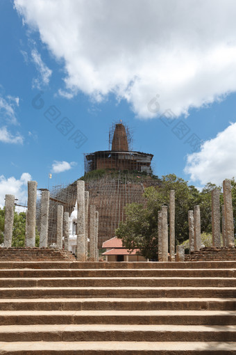 阿卜哈亚吉里<strong>舍利塔</strong>Anuradhapura佛教