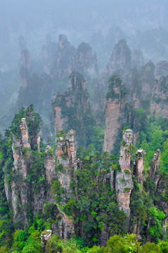 张家界旅游风景摄影图片