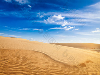沙漠荒漠景色摄影图