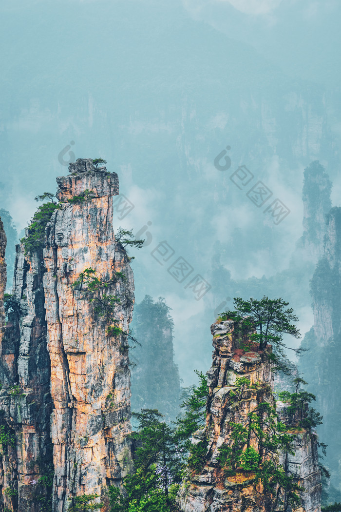 中国旅游山峰摄影图片