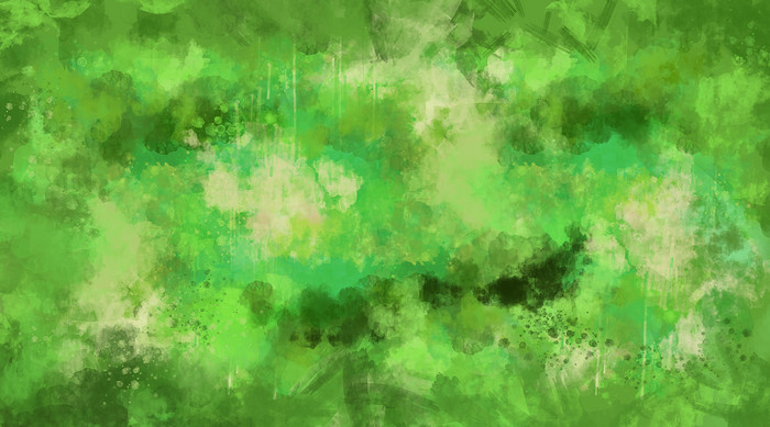 绿色水彩颜料油漆摄影图片