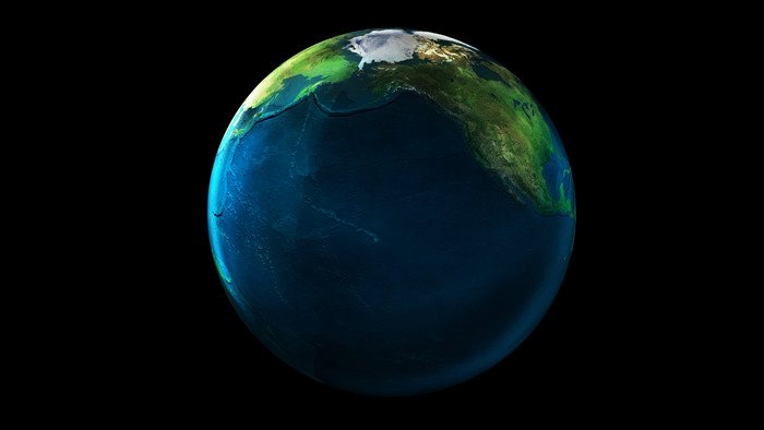地球蓝色海洋摄影图片