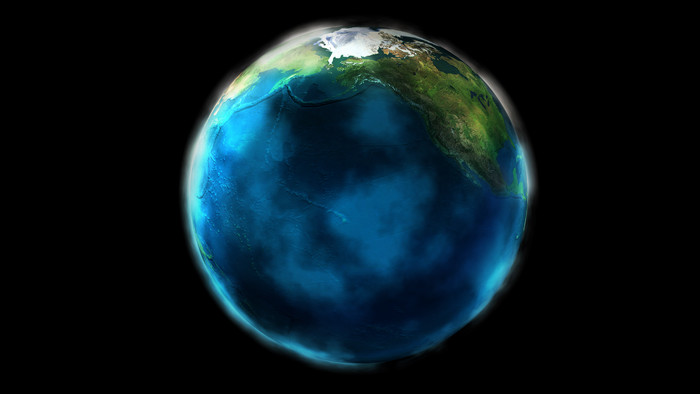 蓝色地球海洋摄影图片