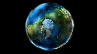 地<strong>球</strong>陆地海洋摄影图片