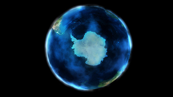 蓝色球体天体地球摄影图片