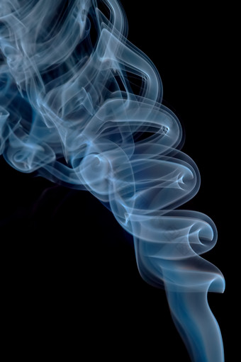 抽象的<strong>烟雾</strong>香气缭绕摄影图