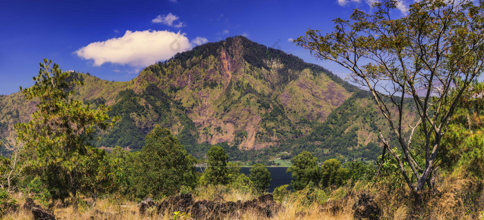 自然风景山峰摄影图