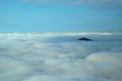 户外景色蓝天白云天空摄影图