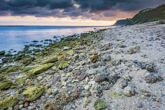 大自然风景海洋沙石摄影图