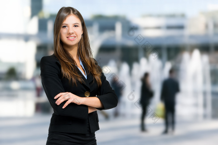 微笑首席执行官女人女子