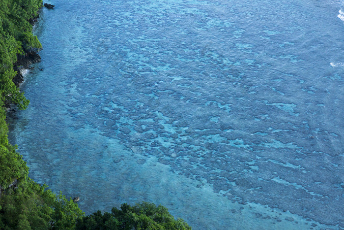 俯瞰大海海面