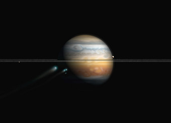 太阳系外行星木星插图