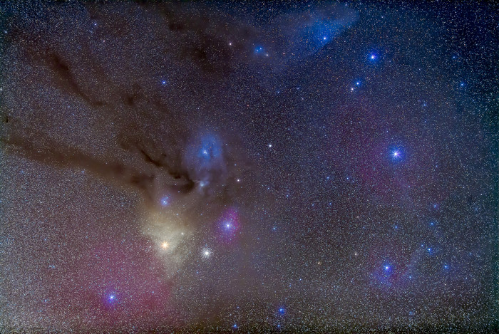 宇宙中美丽天蝎座摄影图