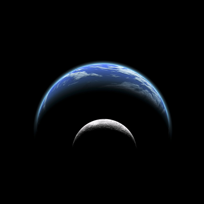 地球行星星球摄影插图