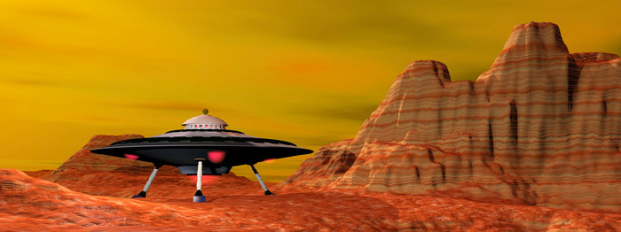 Ufo外星人宇宙飞船入侵星球插图