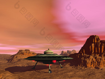 Ufo外星人宇宙飞船插图
