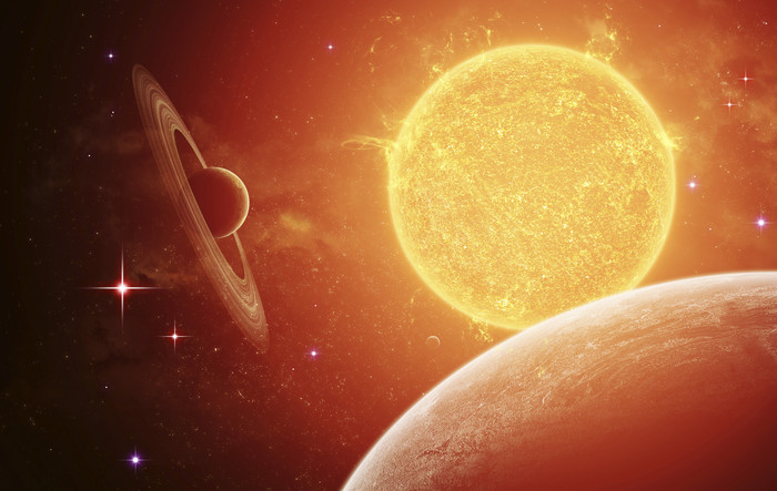 太阳系星球摄影插图