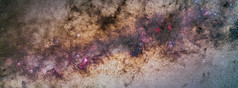 河外星系星云摄影图