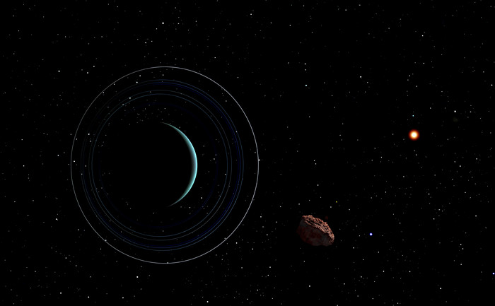 天王星卫星星体摄影插图