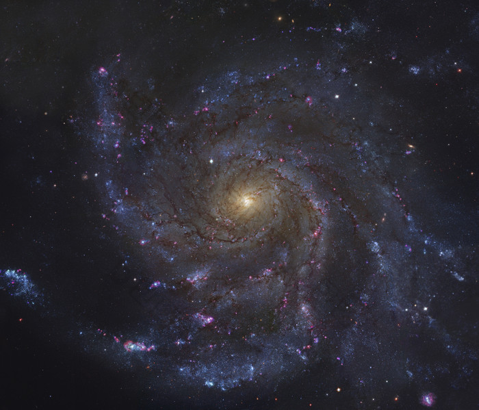 宇宙星云螺旋星团插图