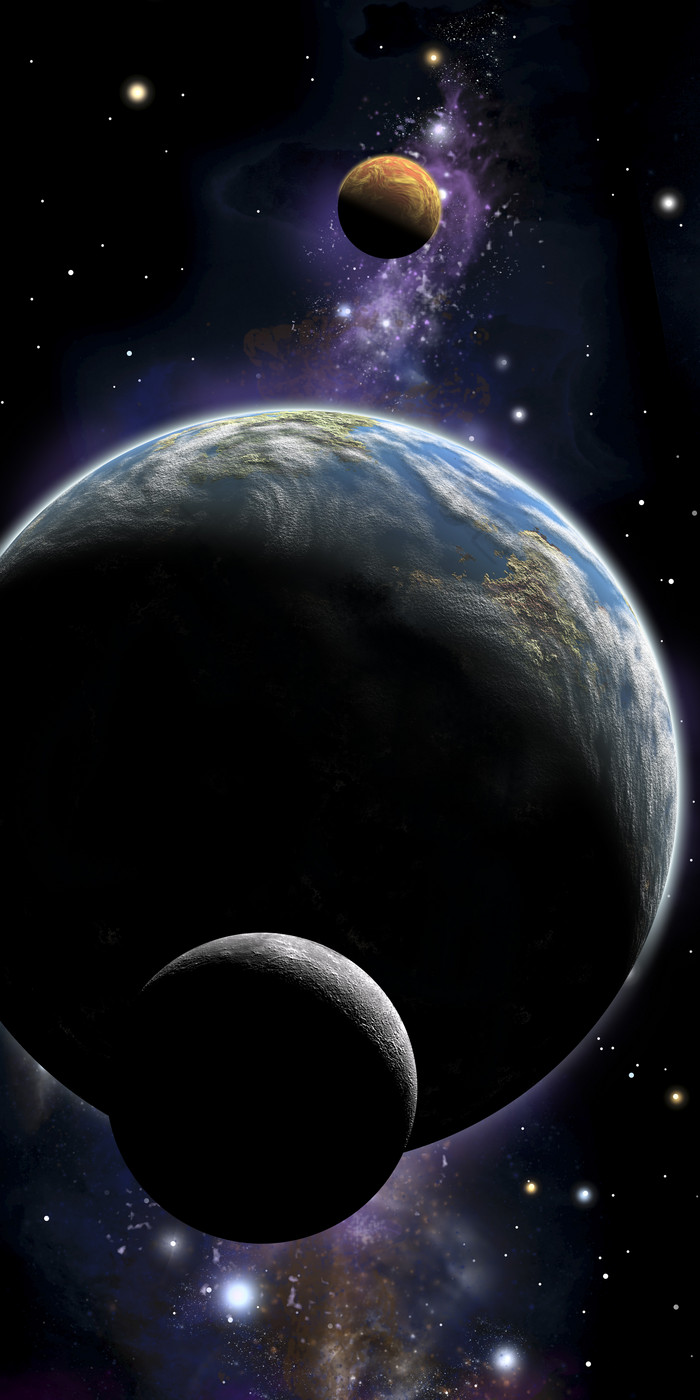 行星星球银河系插图