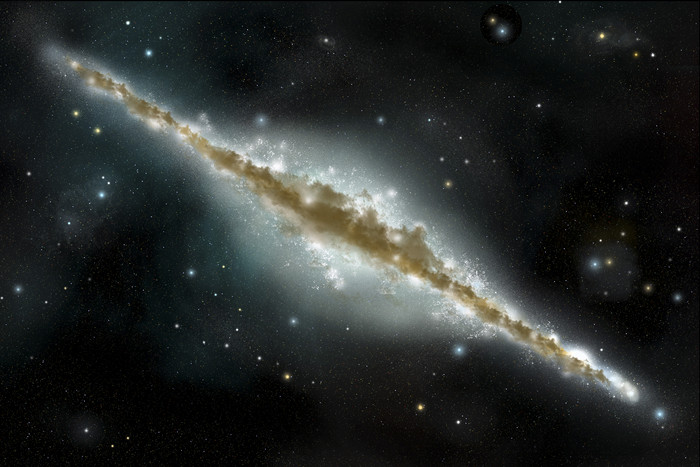 银河系星体星云插图