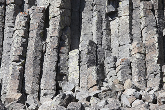 玄武岩岩石摄影插图