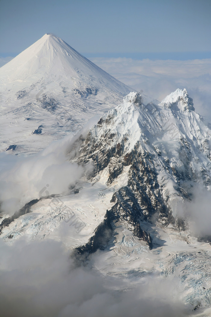 冰川雪山摄影插图