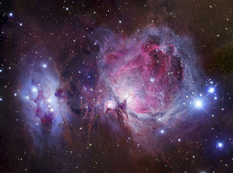 宇宙超星系星云摄影图