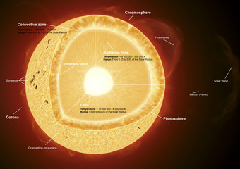 太阳解剖结构插图