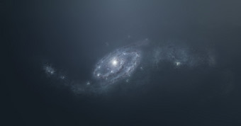 宇宙的银河系插图