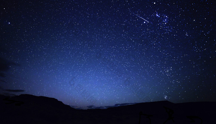 自然星空夜空摄影插图
