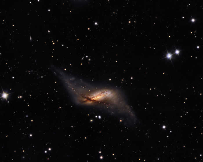 银河系星云星系摄影插图
